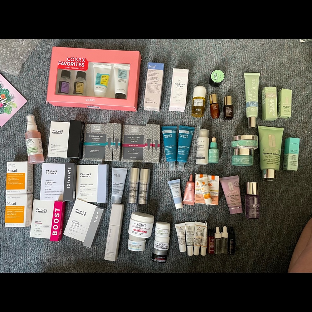 Skincare bundle!! Clinque Cosrx keihls shani Darden and more!